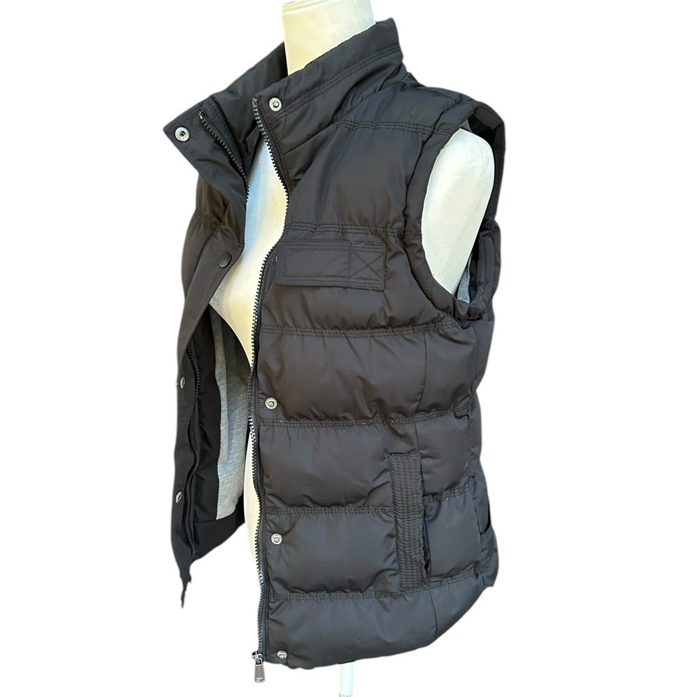 Women’s Black Insulated Puffer Vest Small Outdoor Casual Winter